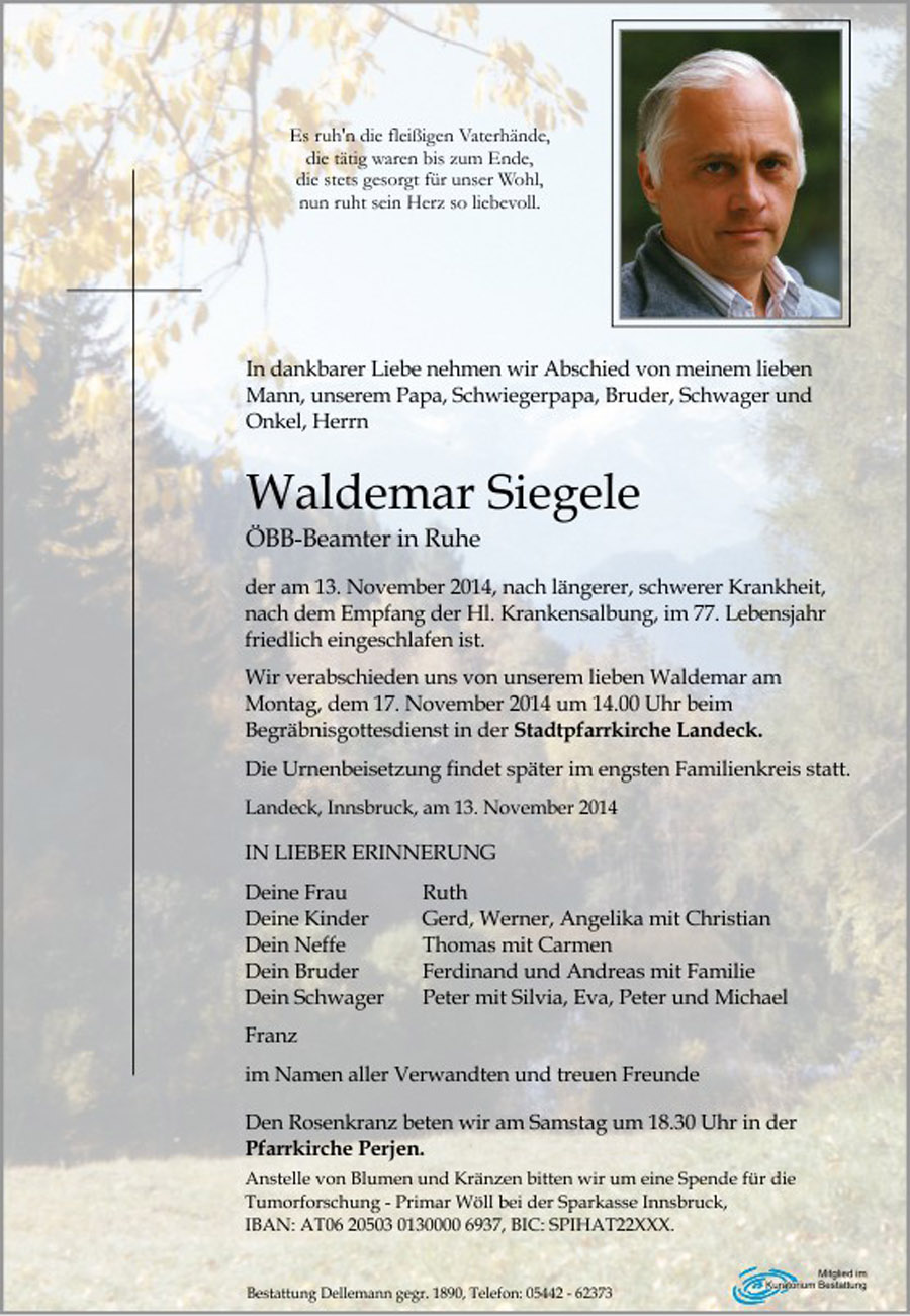 Waldemar Siegele 