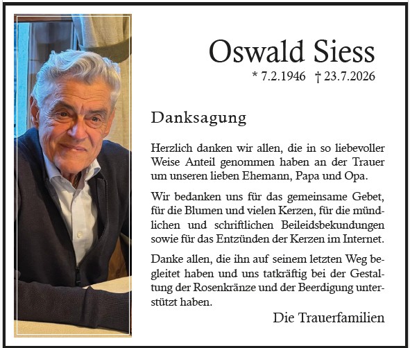 Oswald Siess 