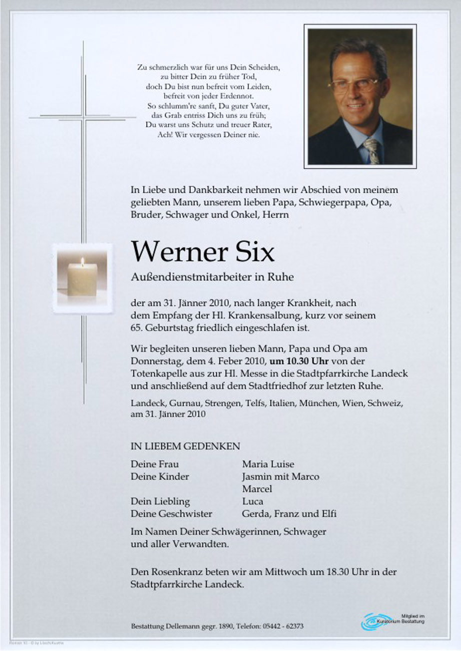   Werner Six