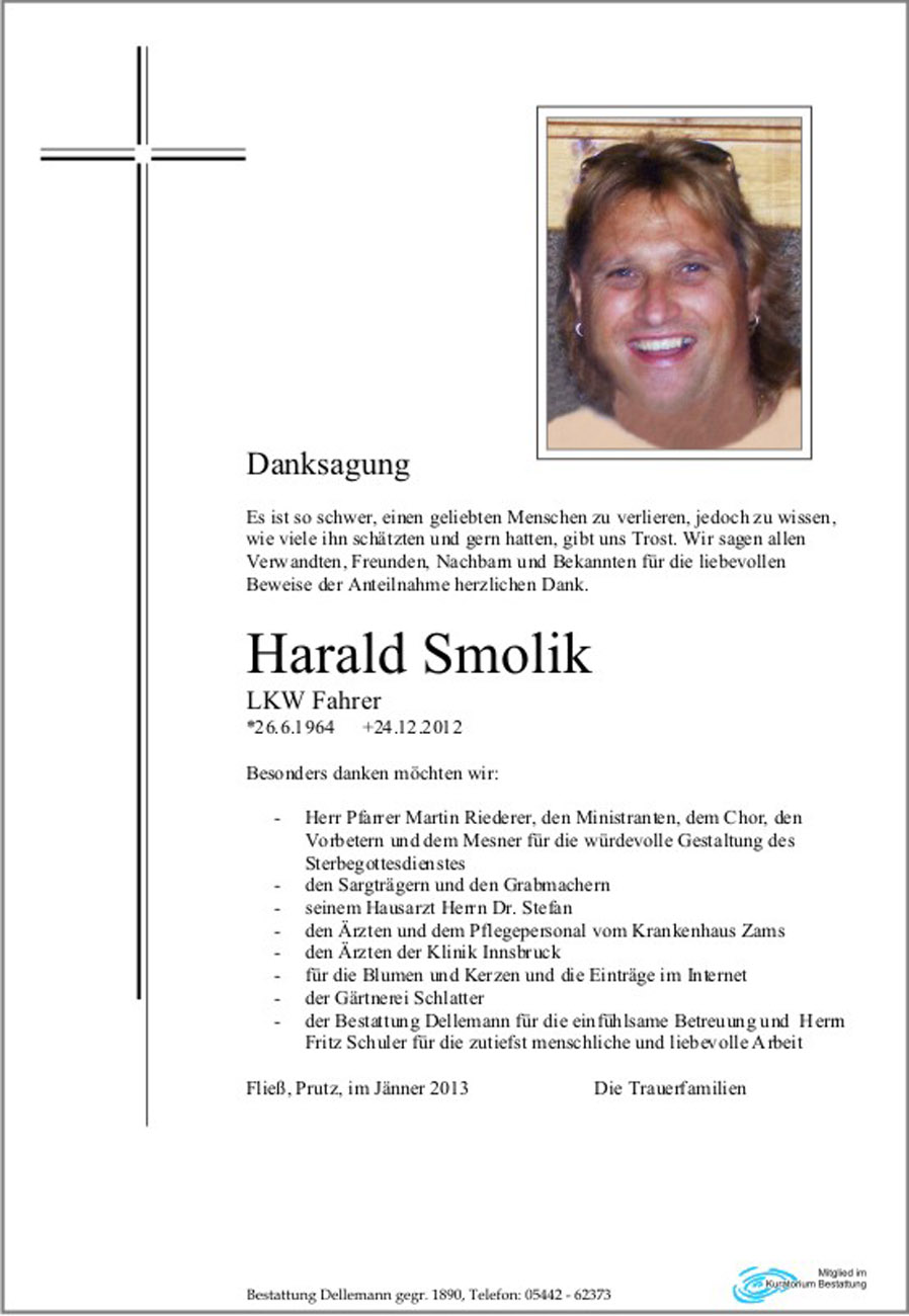   Harald Smolik