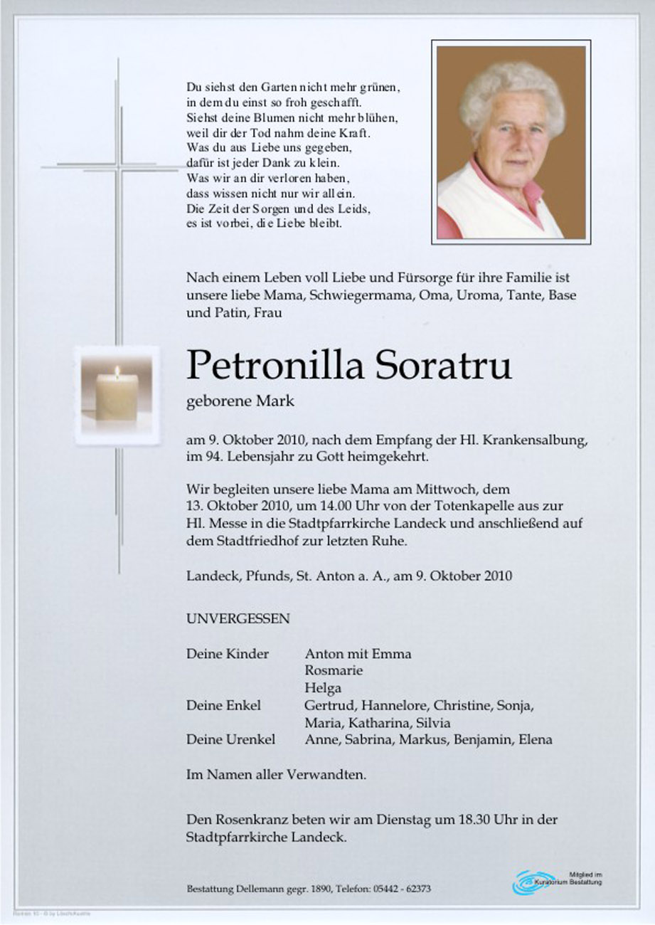   Petronilla Soratru