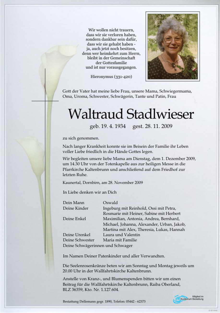   Waltraud Stadlwieser