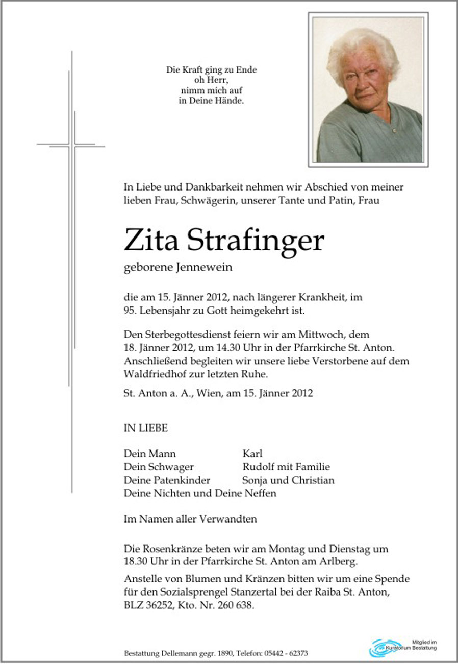   Zita Strafinger