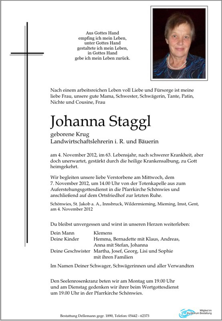   Johanna Staggl