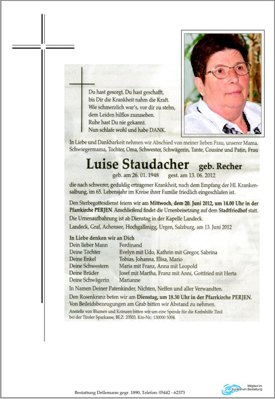   Luise Staudacher