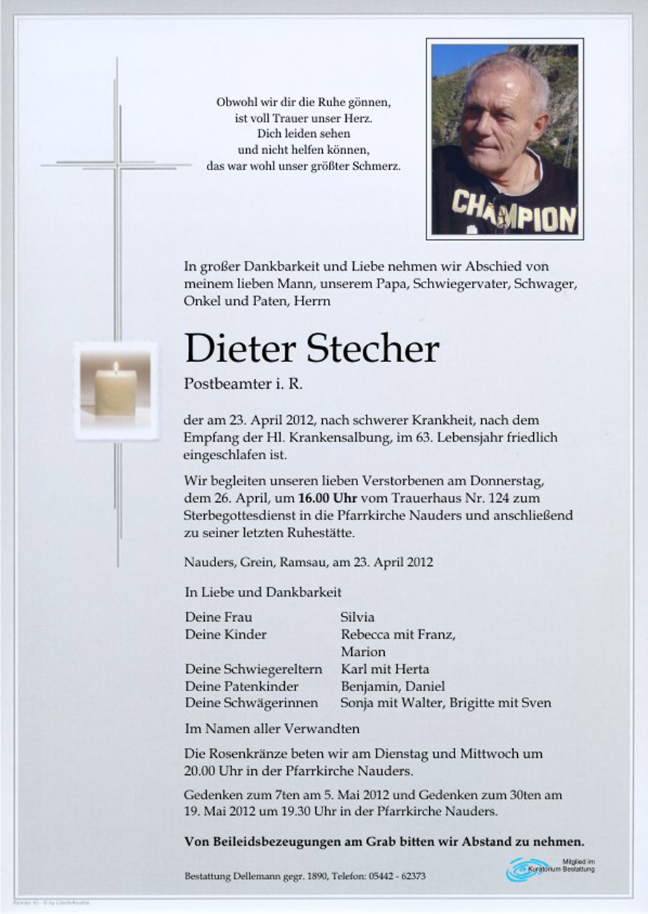   Dieter Stecher