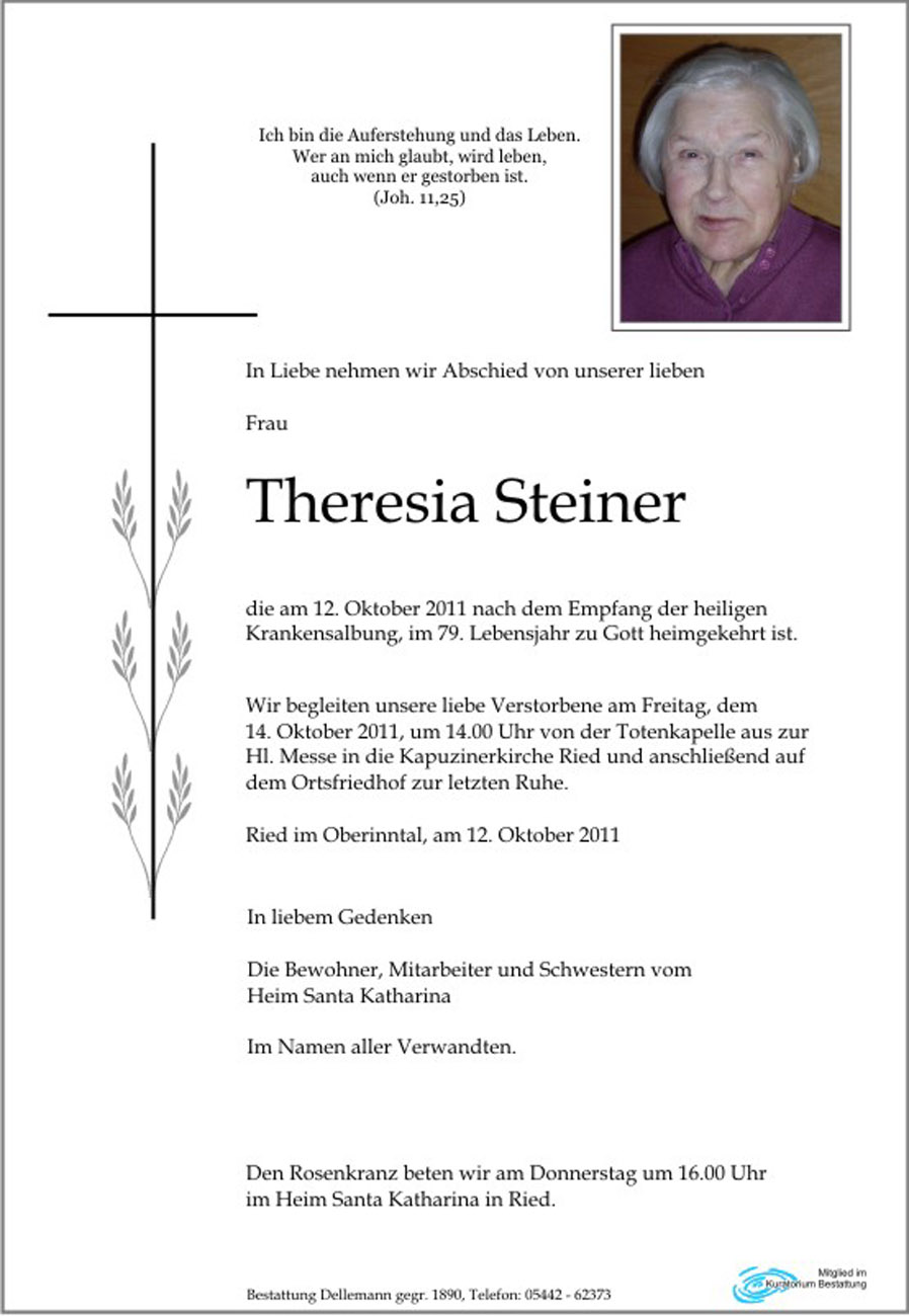   Theresia Steiner