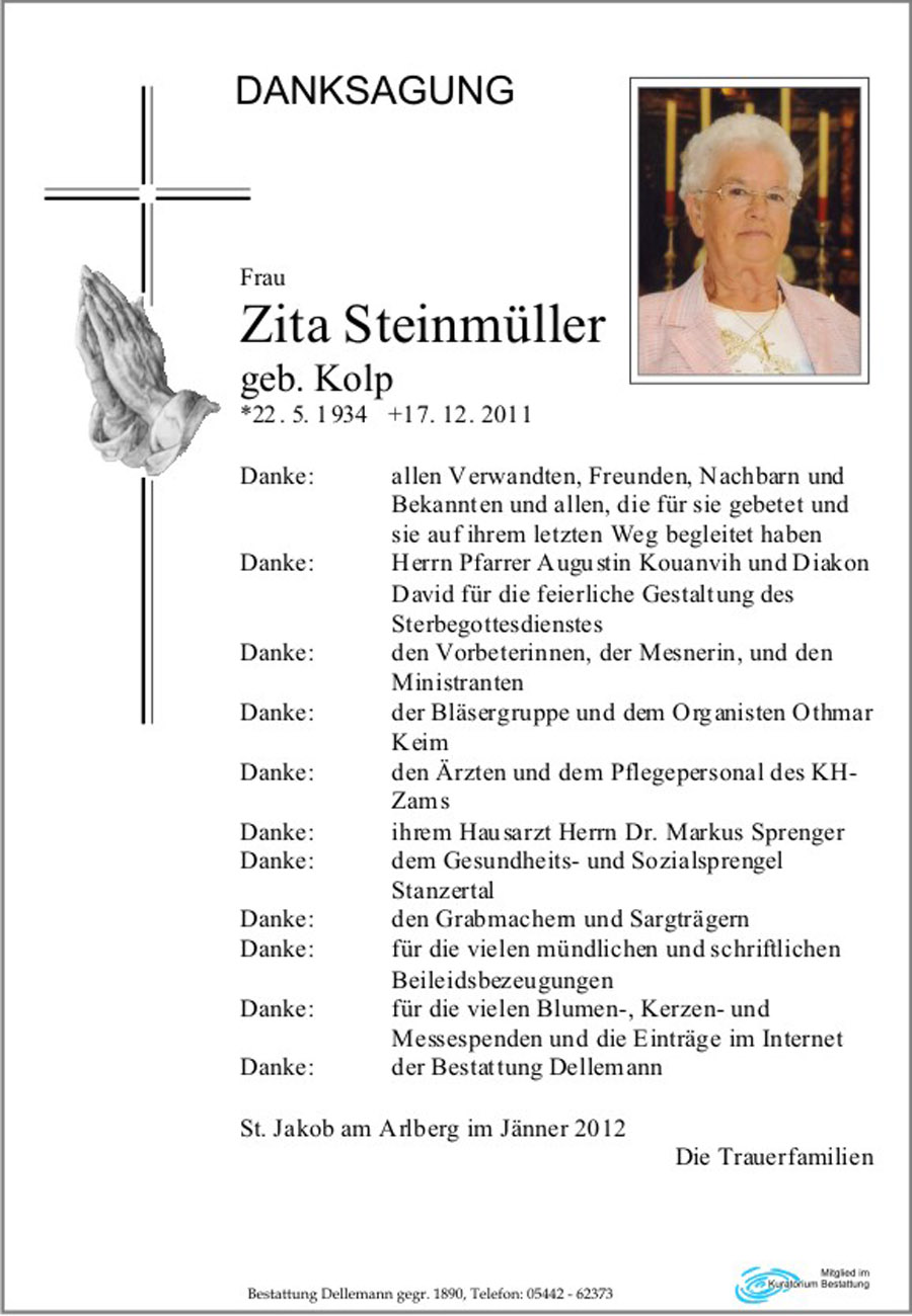   Zita Steinmüller