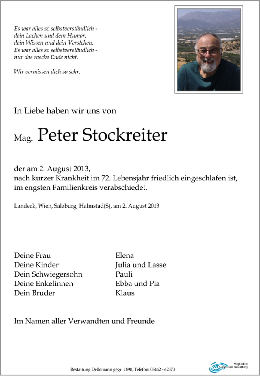 Peter Stockreiter 
