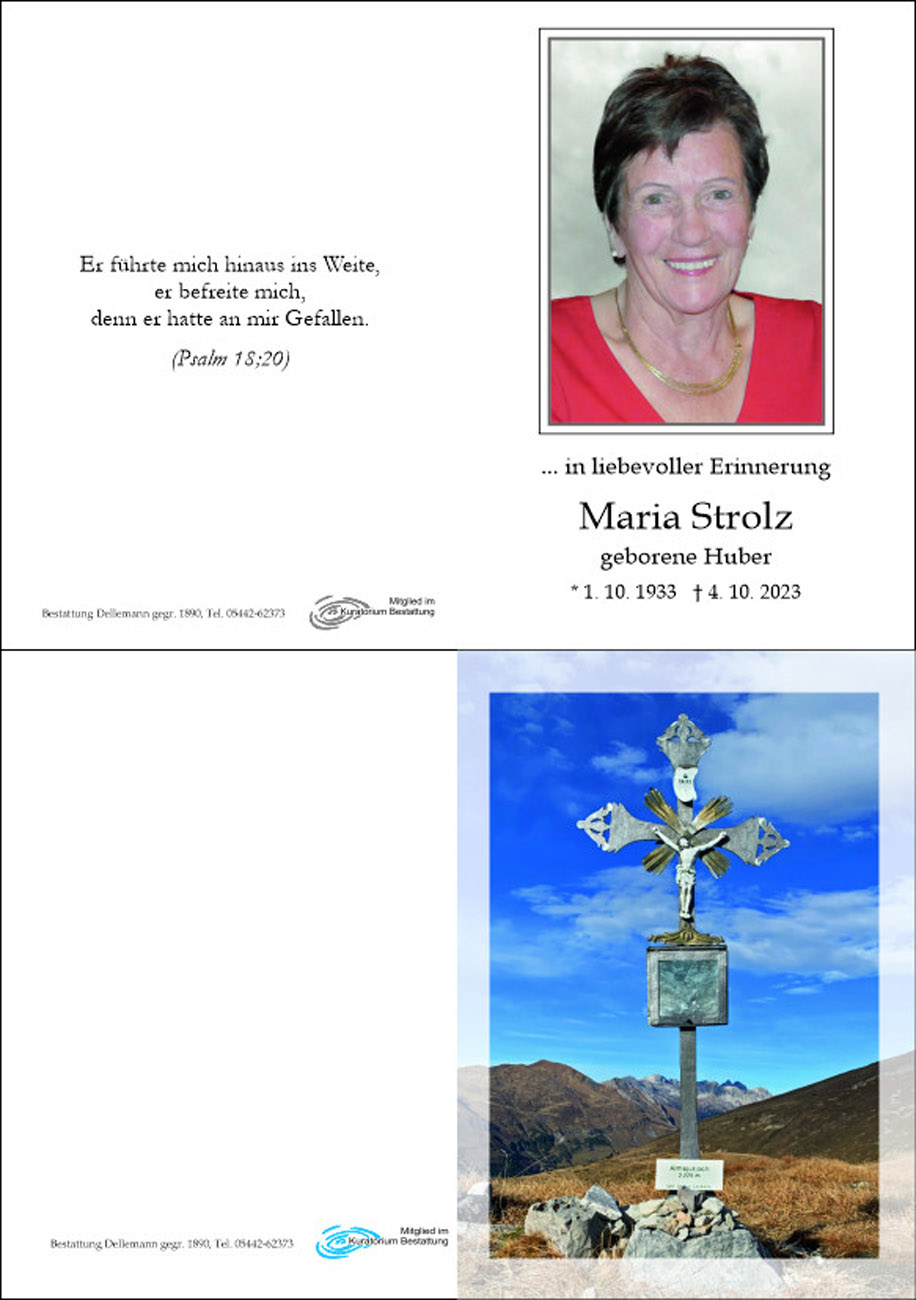 Maria Strolz 