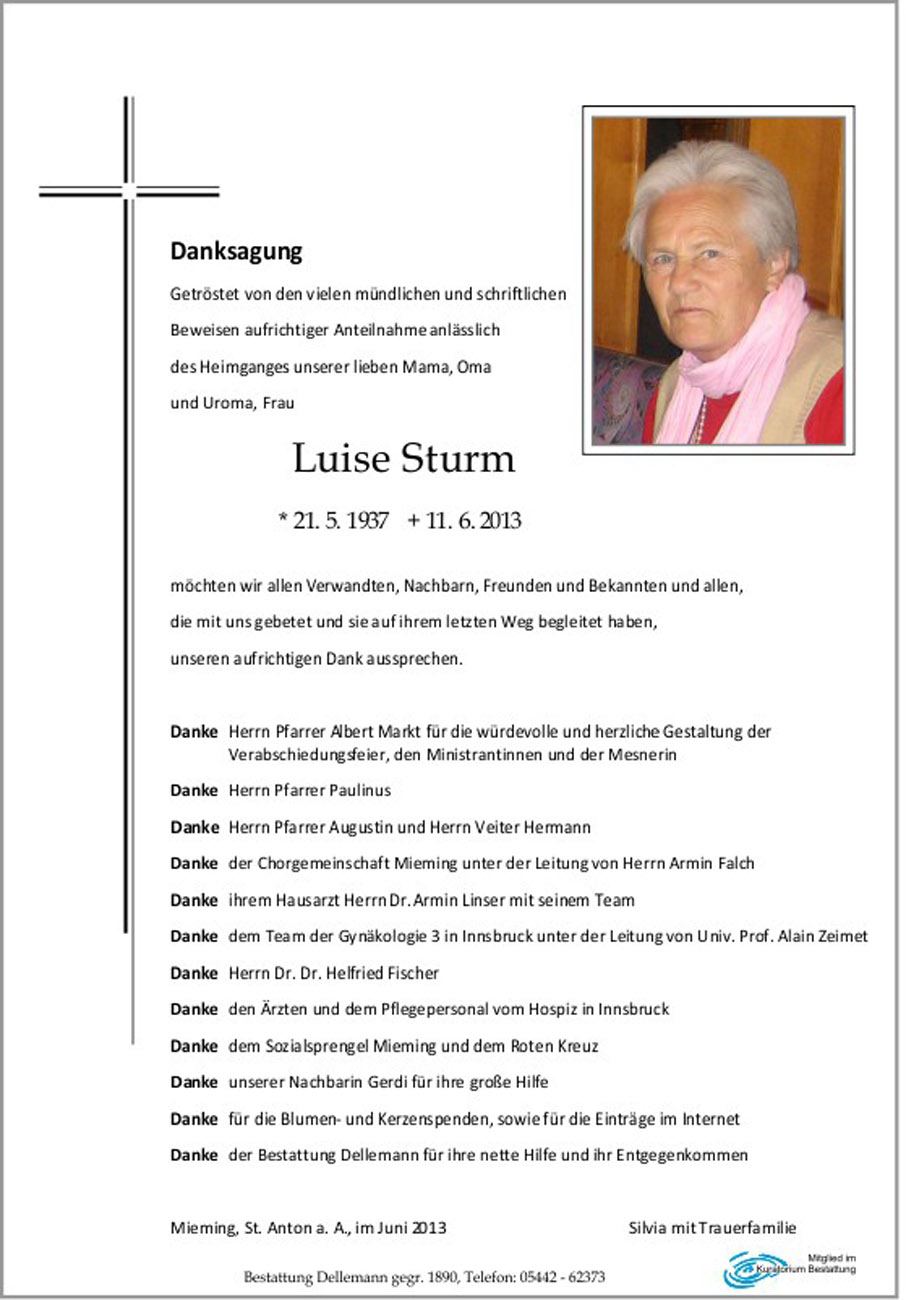 Luise Sturm 
