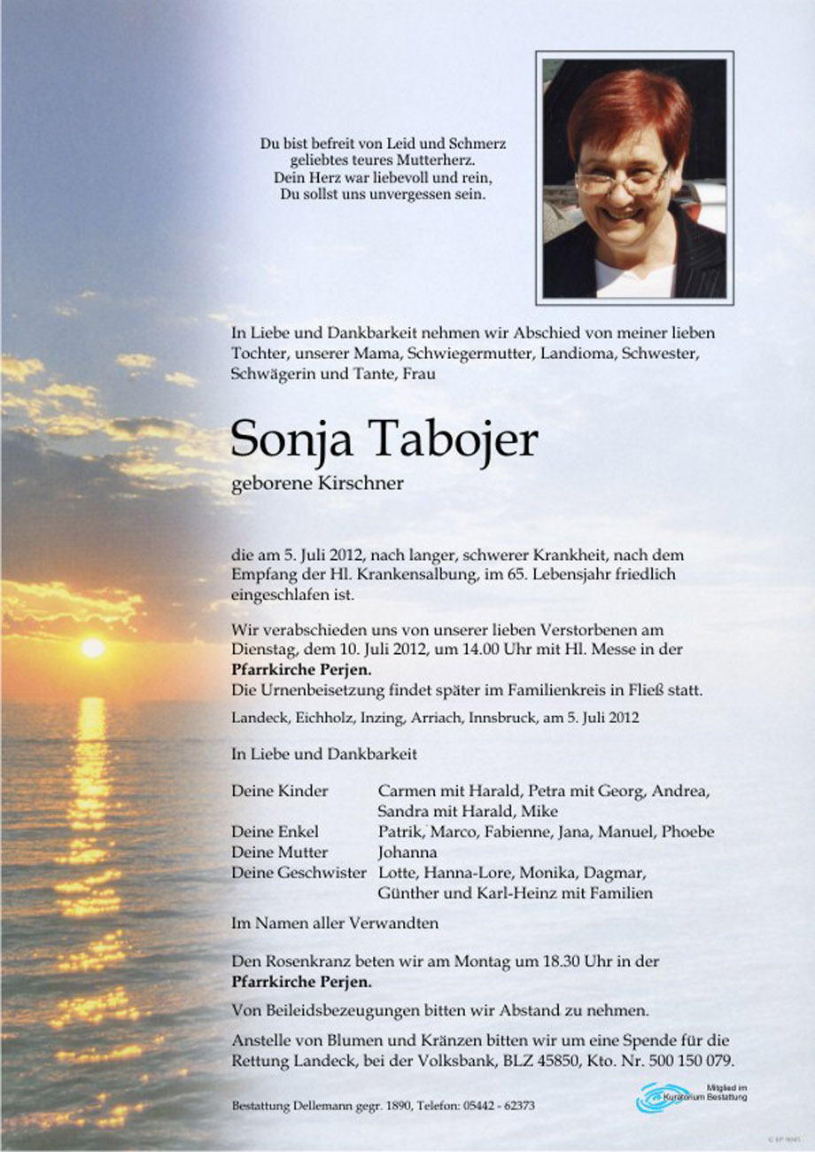   Sonja Tabojer