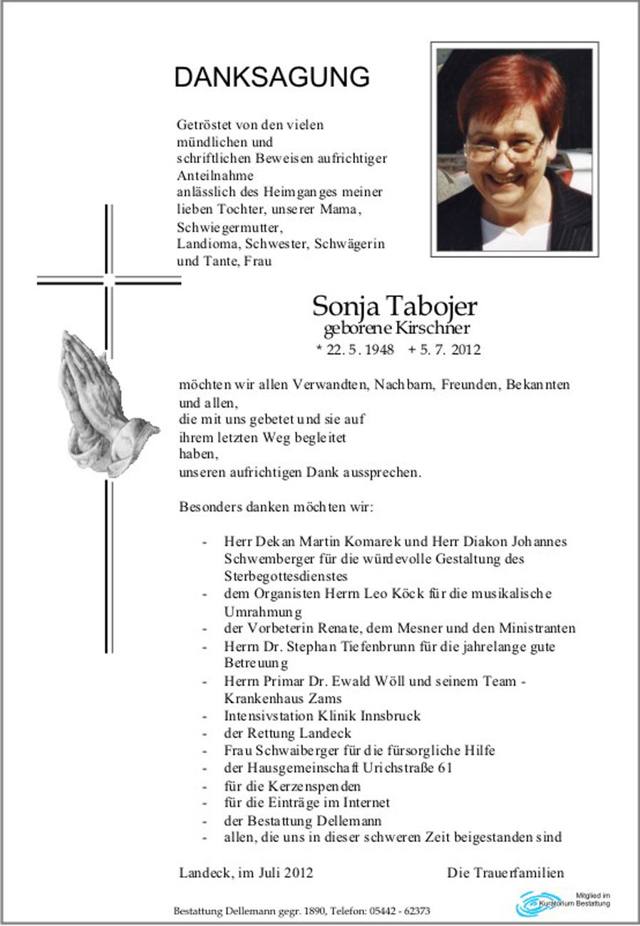   Sonja Tabojer