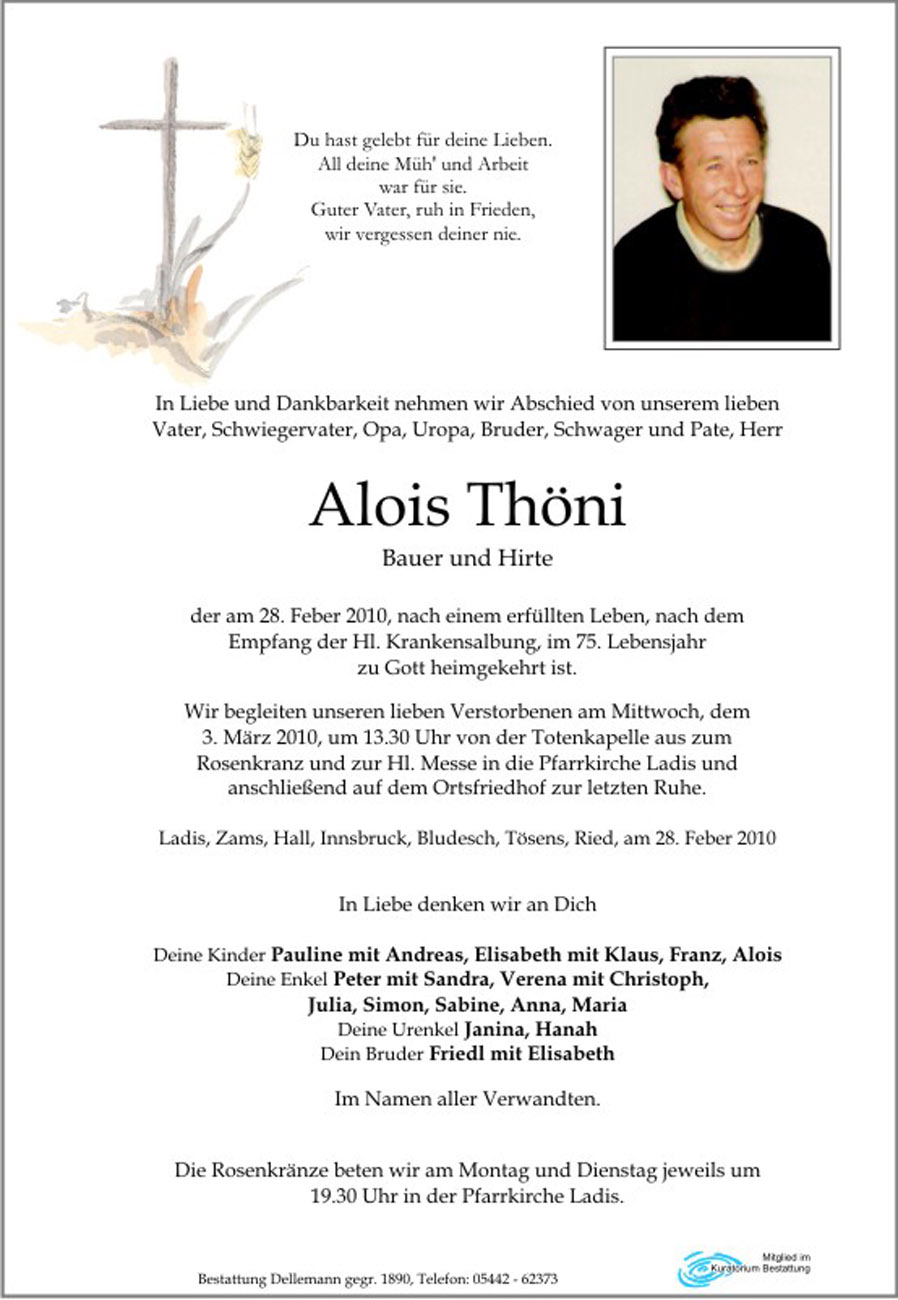  Alois Thöni
