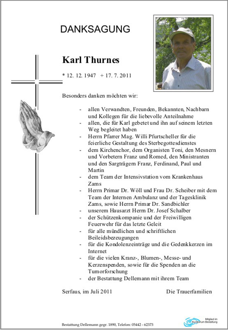   Karl Thurnes