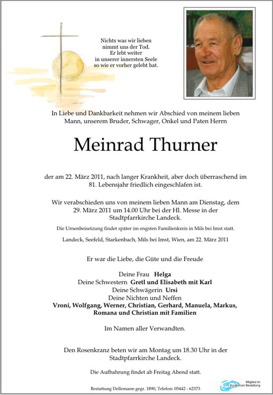   Meinrad Thurner