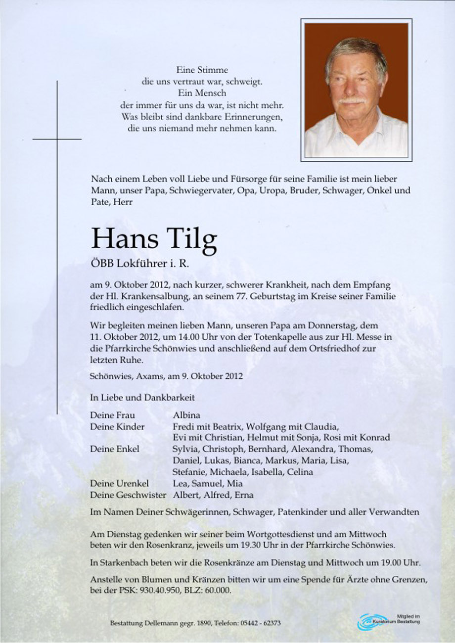   Hans Tilg