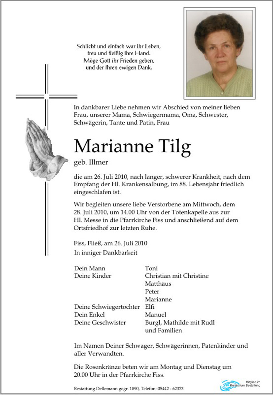   Marianne Tilg