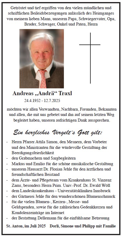 Andreas "Andrä" Traxl 