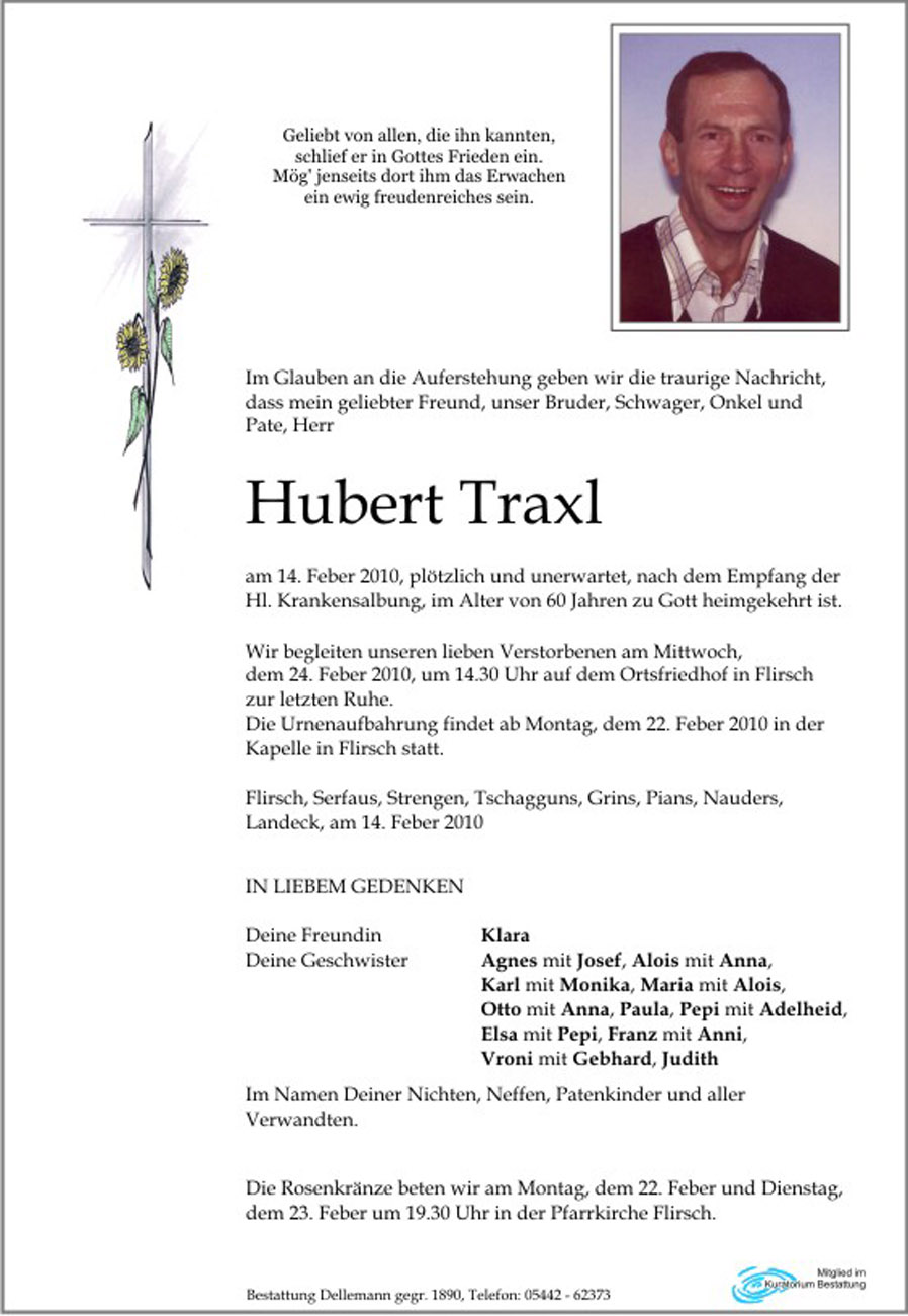   Hubert Traxl