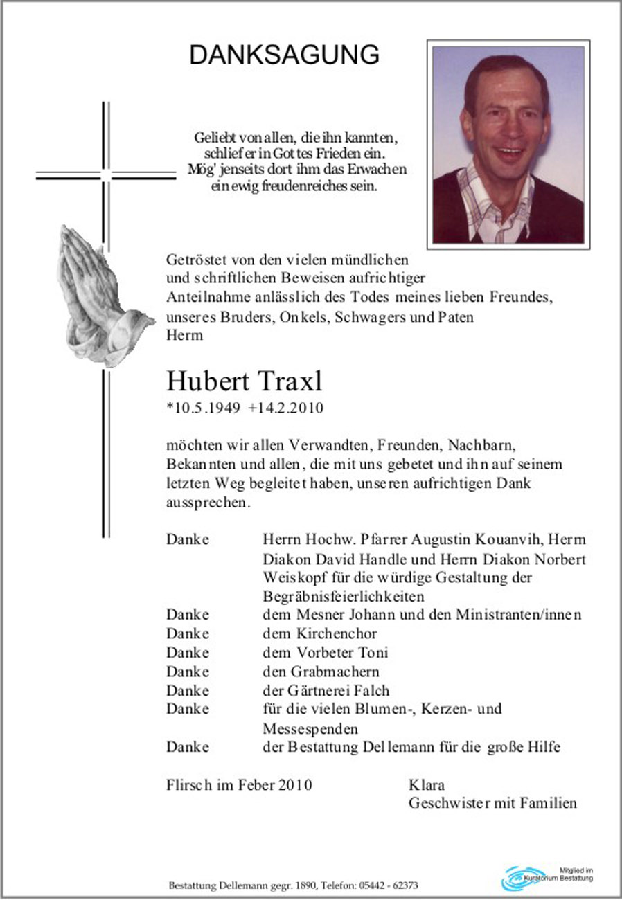   Hubert Traxl