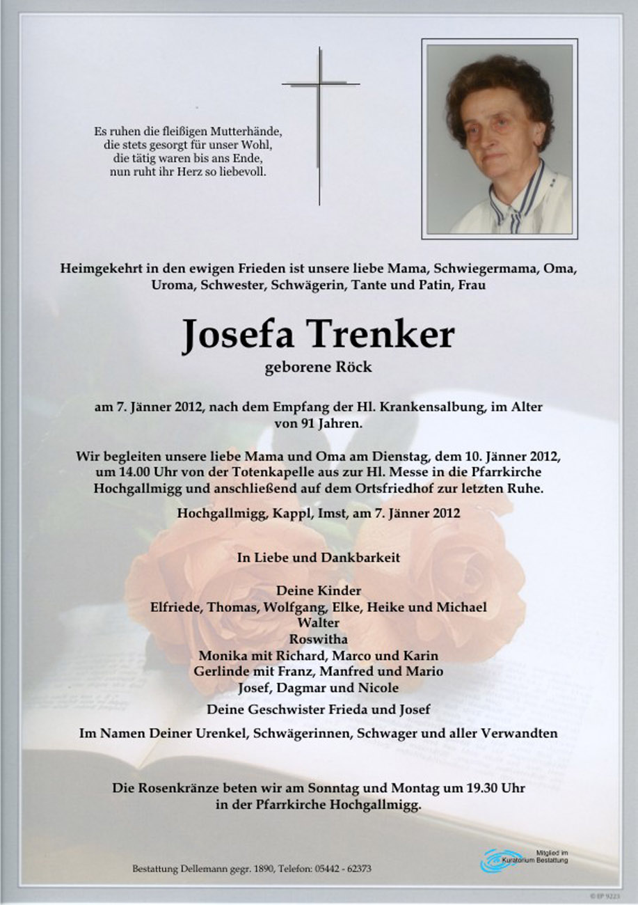   Josefa Trenker