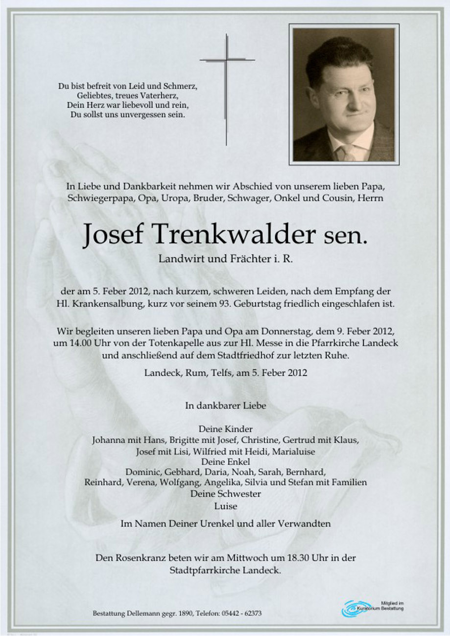   Josef Trenkwalder