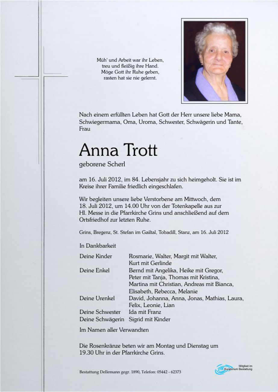   Anna Trott