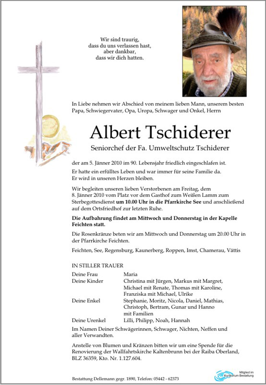   Albert Tschiderer