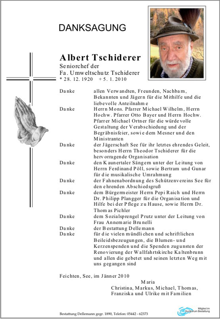   Albert Tschiderer