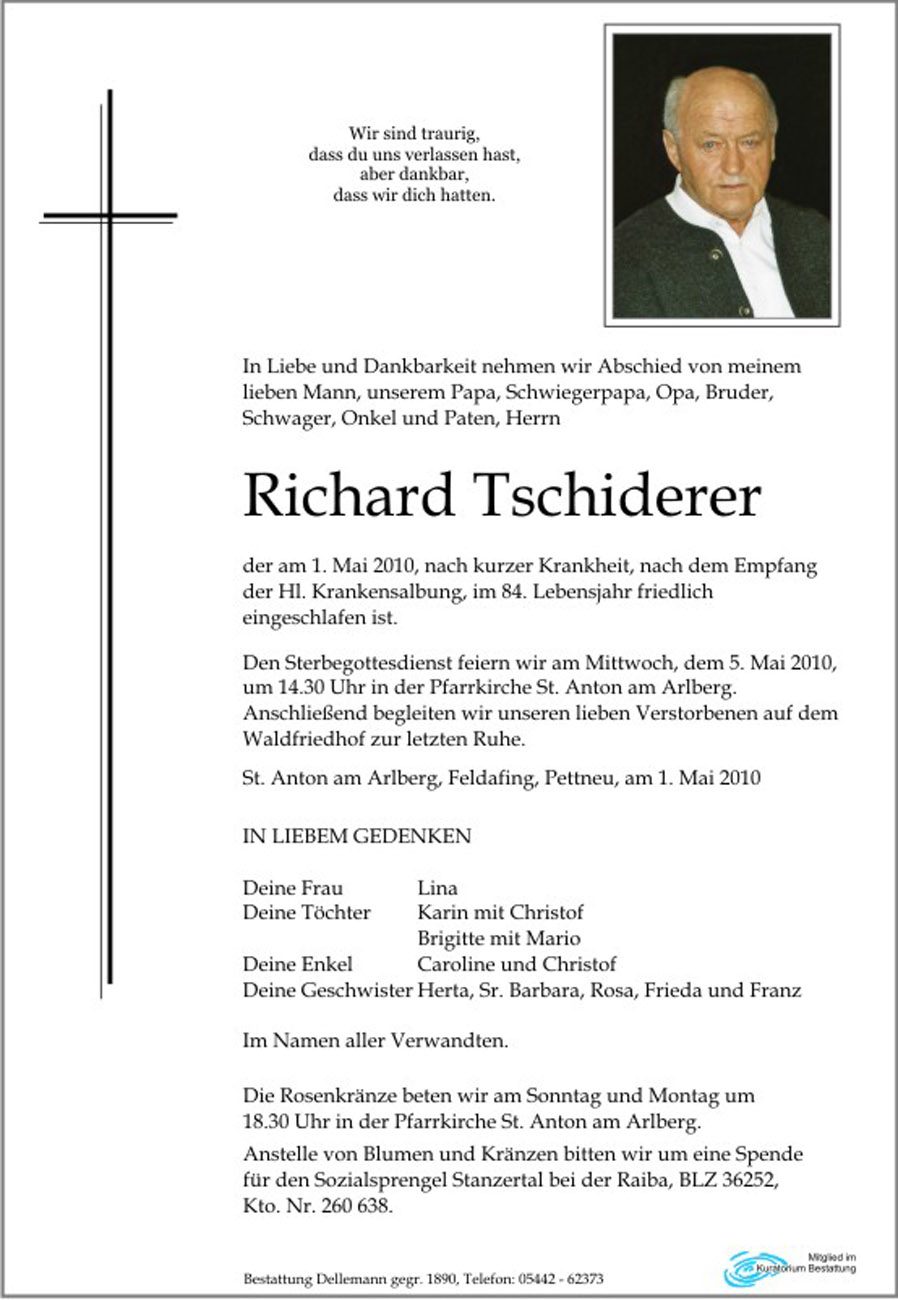   Richard Tschiderer
