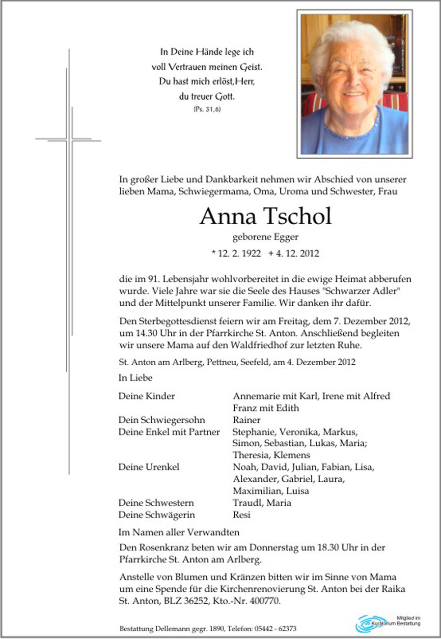   Anna Tschol