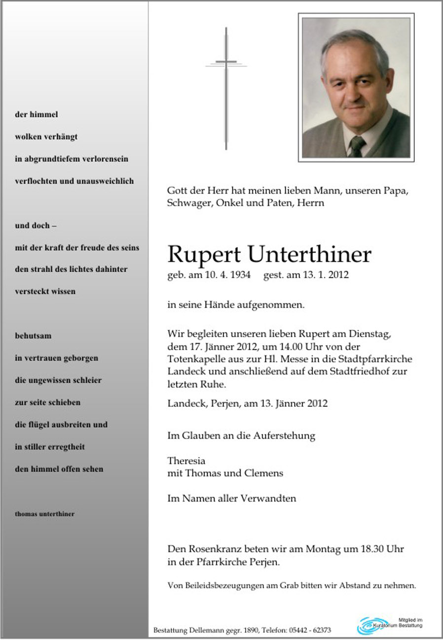   Rupert Unterthiner