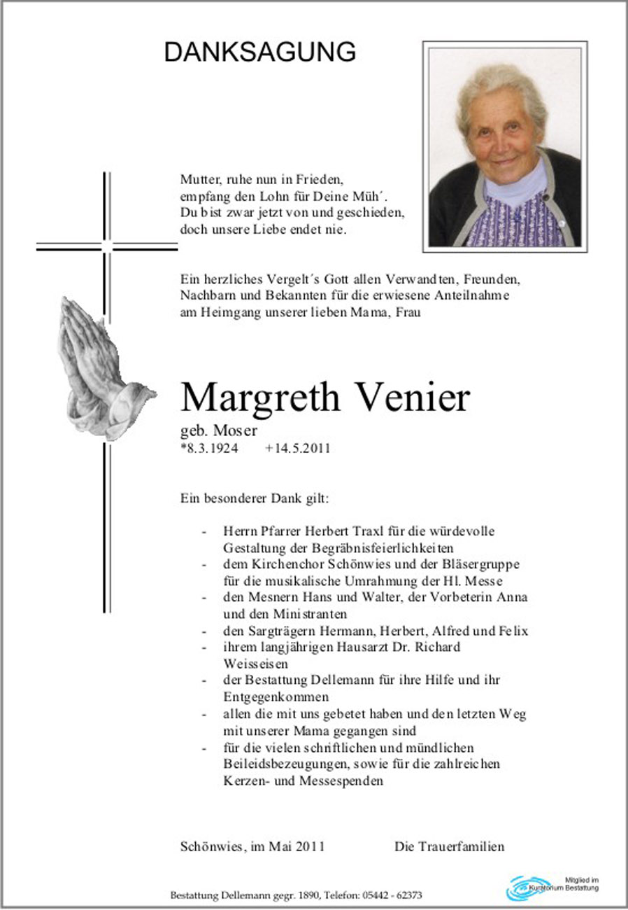   Margreth Venier