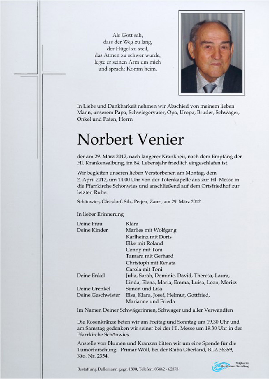   Norbert Venier