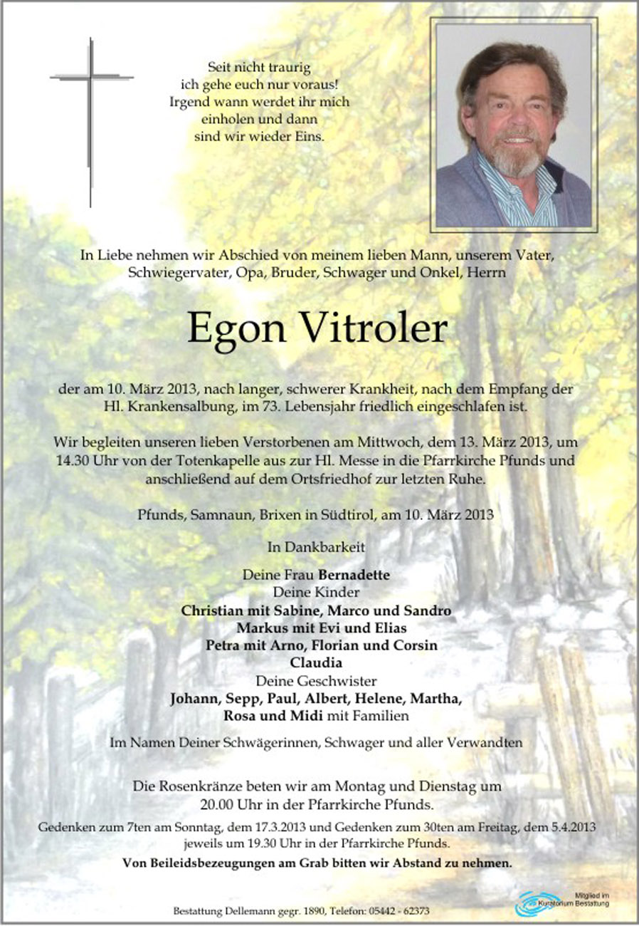   Egon Vitroler