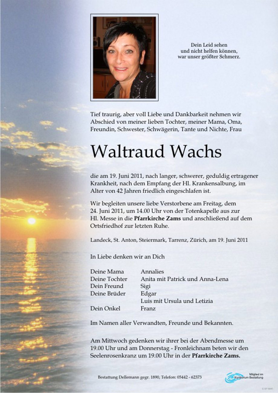   Waltraud Wachs