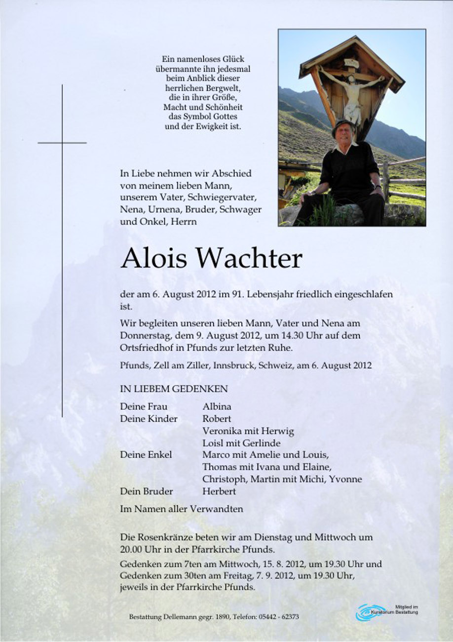   Alois Wachter