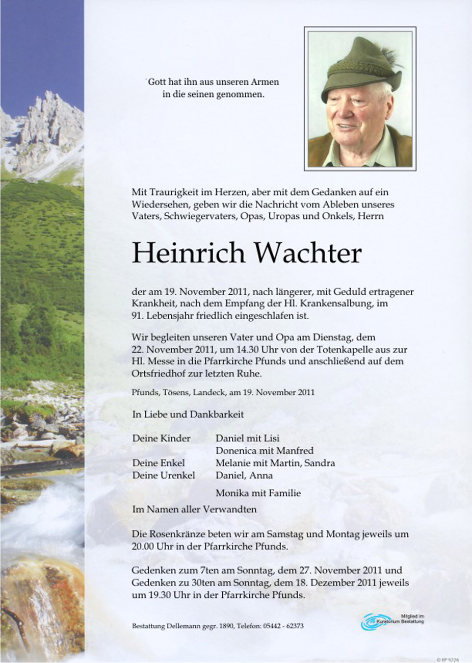   Heinrich Wachter