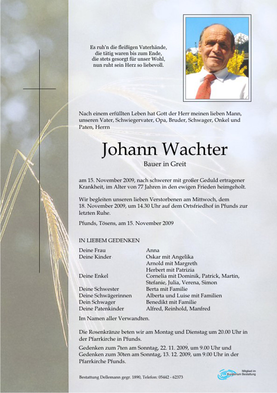   Johann Wachter