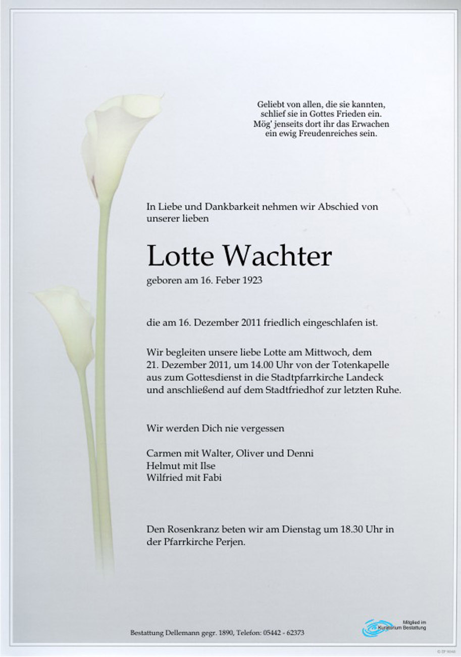   Lotte Wachter