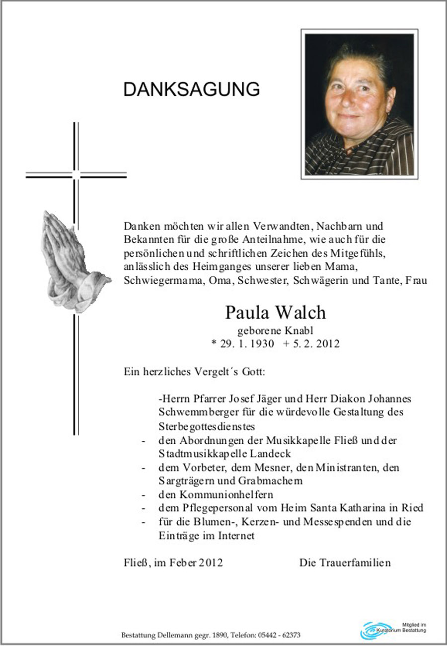   Paula Walch