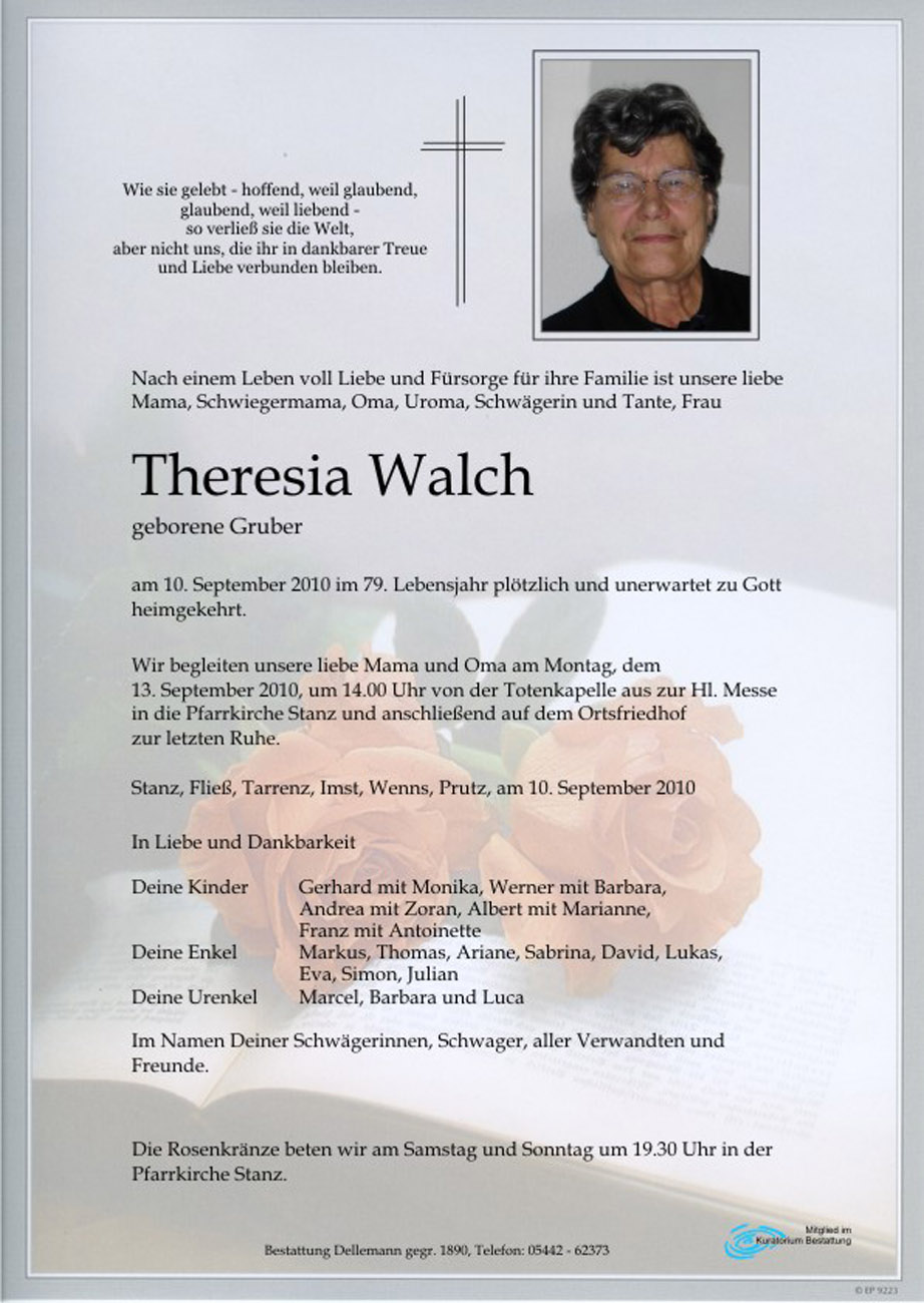   Theresia Walch