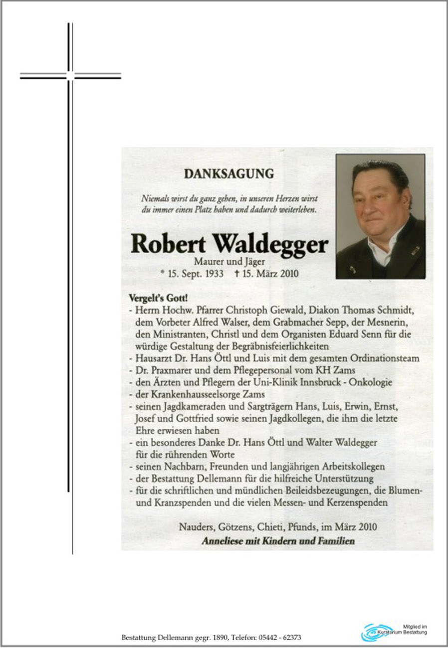   Robert Waldegger