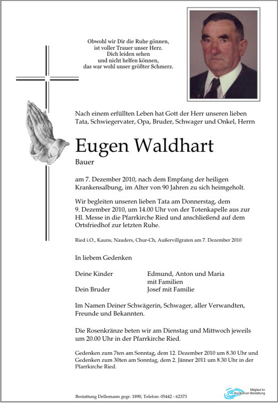   Eugen Waldhart