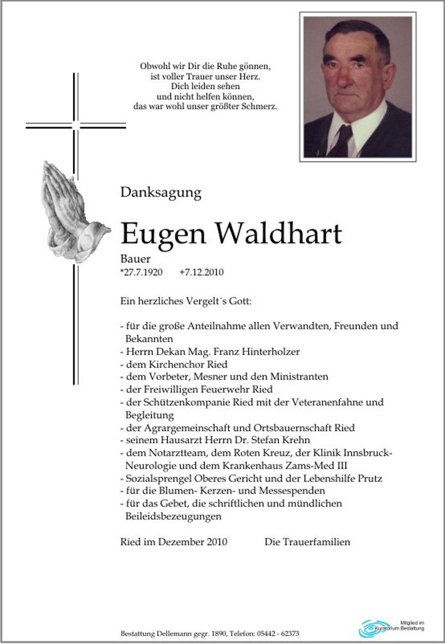   Eugen Waldhart