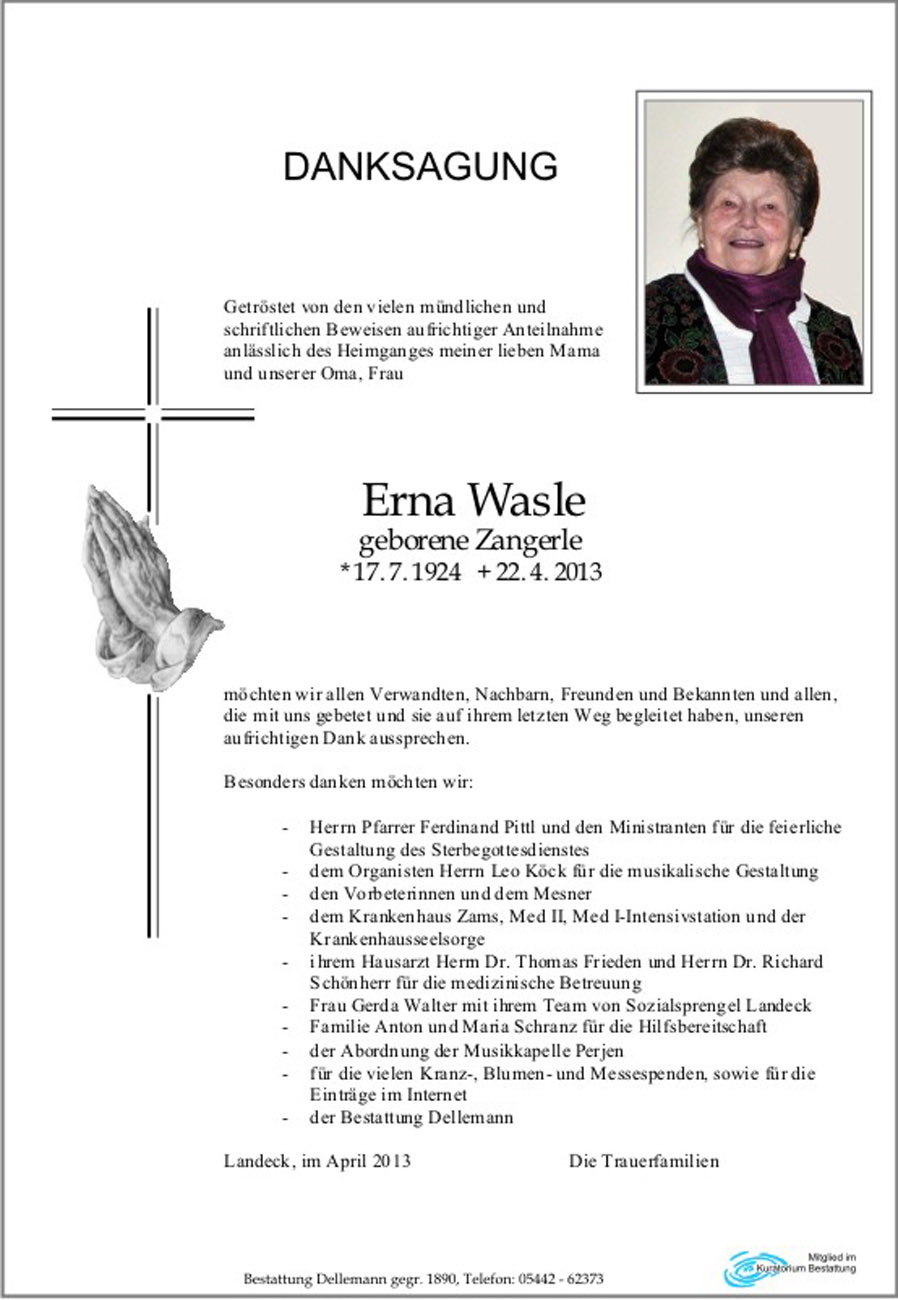 Erna Wasle 