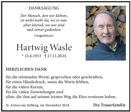 Hartwig Wasle 