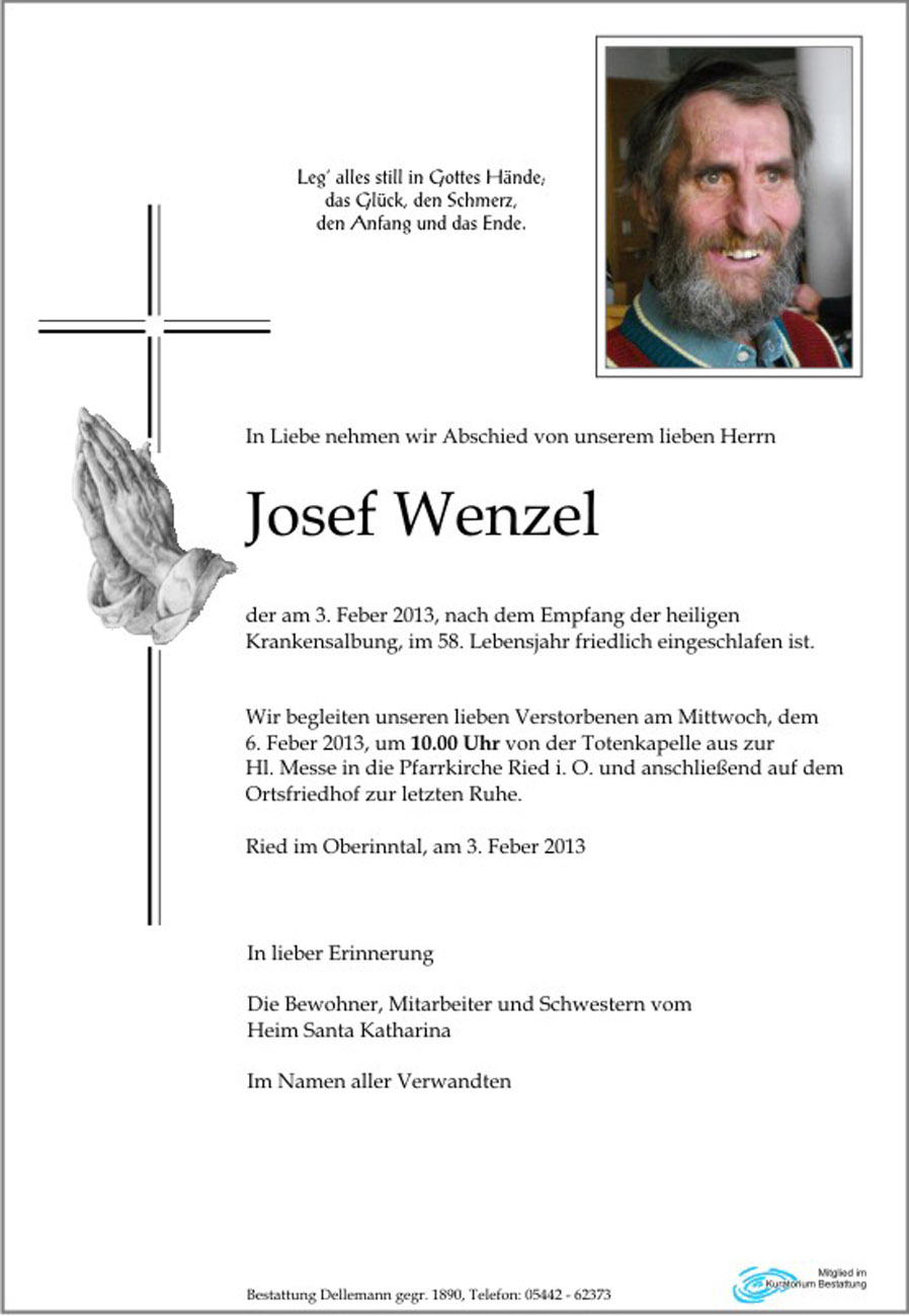   Josef Wenzel