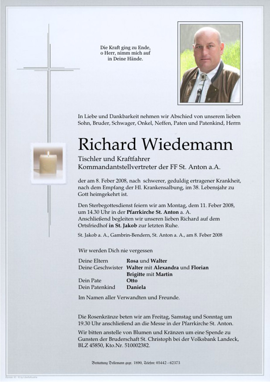   Richard Wiedemann